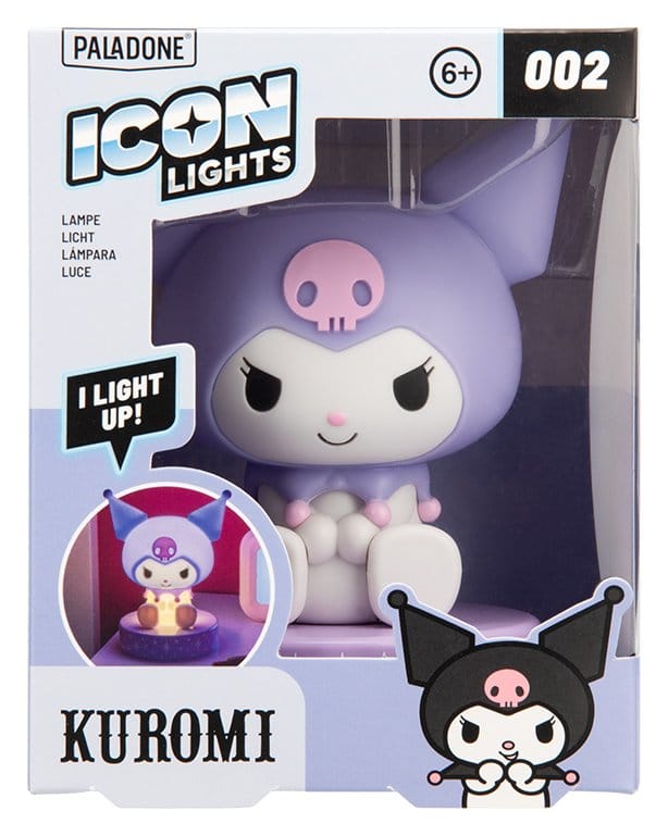 Sanrio Icon Light Kuromi 14 cm 5056577763829