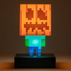 Minecraft Icons Light Zombie Jack O Lantern 10 cm  5056577765663