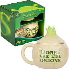 Shrek Mug Onion with Lid 5056577769159