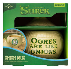 Shrek Mug Onion with Lid 5056577769159