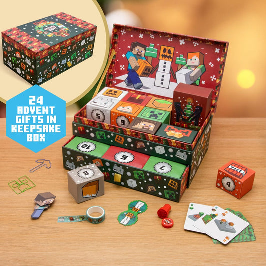 Minecraft Advent Calendar Keepsake Box Advent Calendar 5056577773118