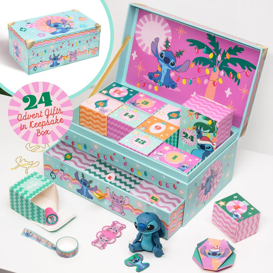 Lilo & Stitch Advent Calendar Keepsake Box Advent Calendar Stitch & Angel 5056577773132