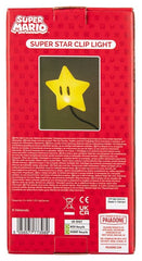 Super Mario Light Super Star Clip 33 cm 5056577773989