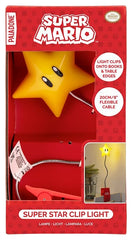 Super Mario Light Super Star Clip 33 cm 5056577773989