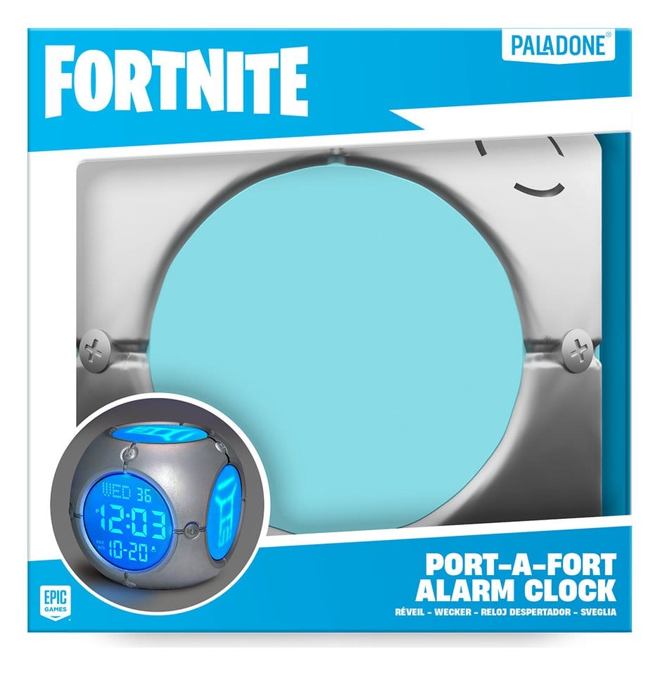 Fortnite Alarm Clock Port a Fort 3D 11 cm 5056577774375