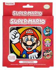 Super Mario Coaster 4-Pack 5056577774436