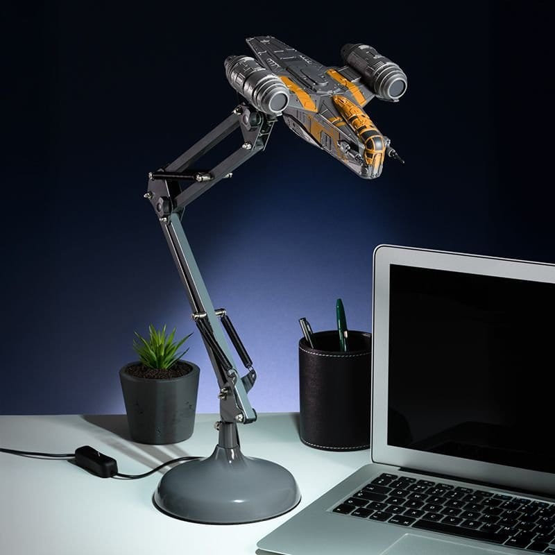 Star Wars: The Mandalorian Desk Lamp Razor Crest Posable 5056577774757