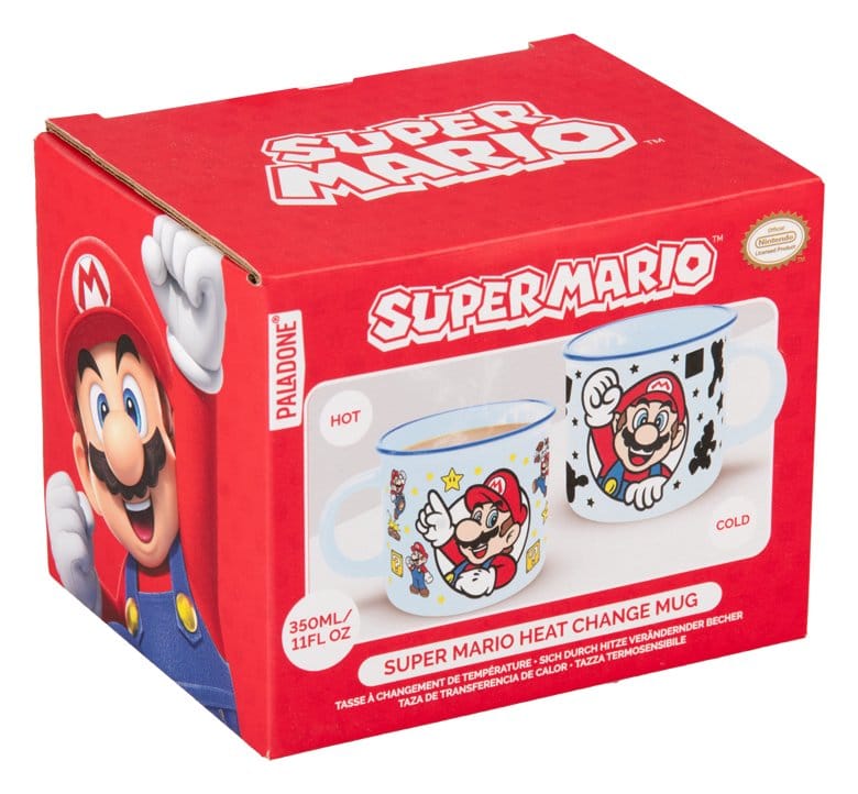Super Mario Heat Change Mug Mario 5056577774818