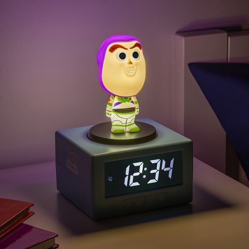 Toy Story Icon Alarm Clock Buzz Lightyear 5056577776058