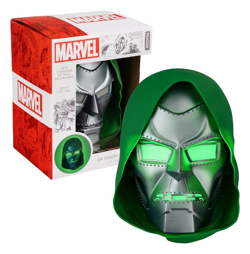 Marvel Universe Light Dr Doom Mask 22 cm 5056577776157