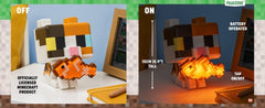 Minecraft GloBuddies Light Cat 15 cm 5056577776164
