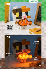 Minecraft GloBuddies Light Cat 15 cm 5056577776164