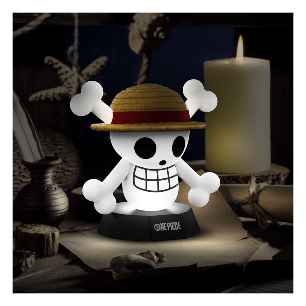 One Piece Icon Light Jolly Roger 5056577776348