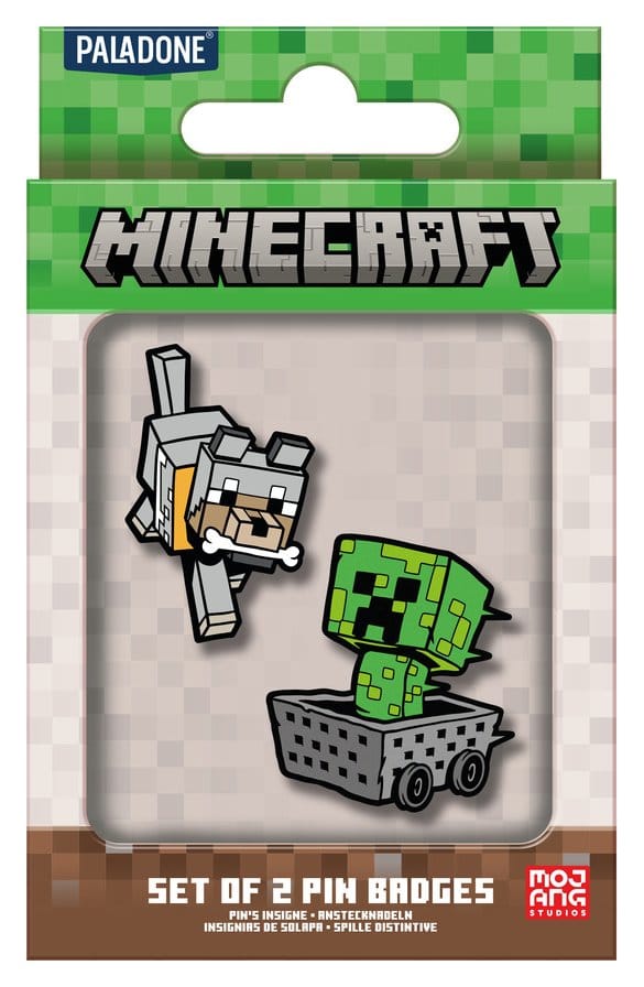 Minecraft Pin Badge 2-Pack 5056577776713