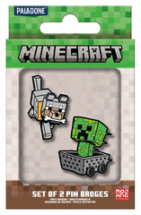 Minecraft Pin Badge 2-Pack 5056577776713