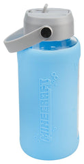 Minecraft Glass Water Bottle with Sleeve 5056577776997