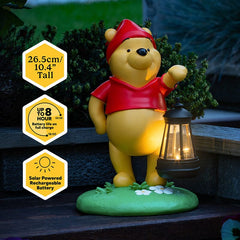 Disney LunaGlo Light Winnie the Pooh Gnome 27 cm 5056577777949