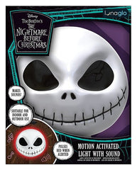 Nightmare Before Christmas Light Jack Skellington Mask Motion Sensor 23 cm 5056577783766