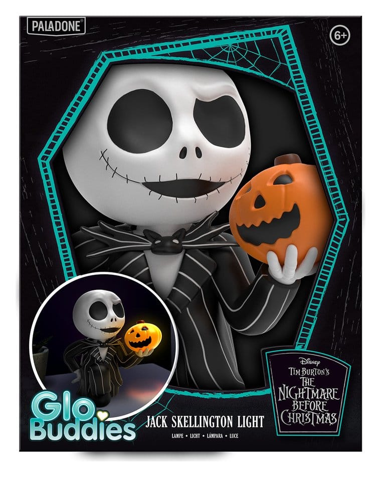 Nightmare Before Christmas GloBuddies Light Jack Skellington 17 cm 5056577784282