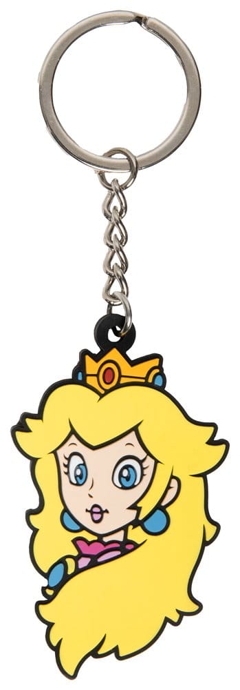 Super Mario Keychain Princess Peach PVC 6 cm 5056577784312