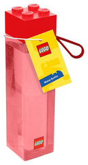 Lego Plastic Water Bottle Red Brick 5056577785913