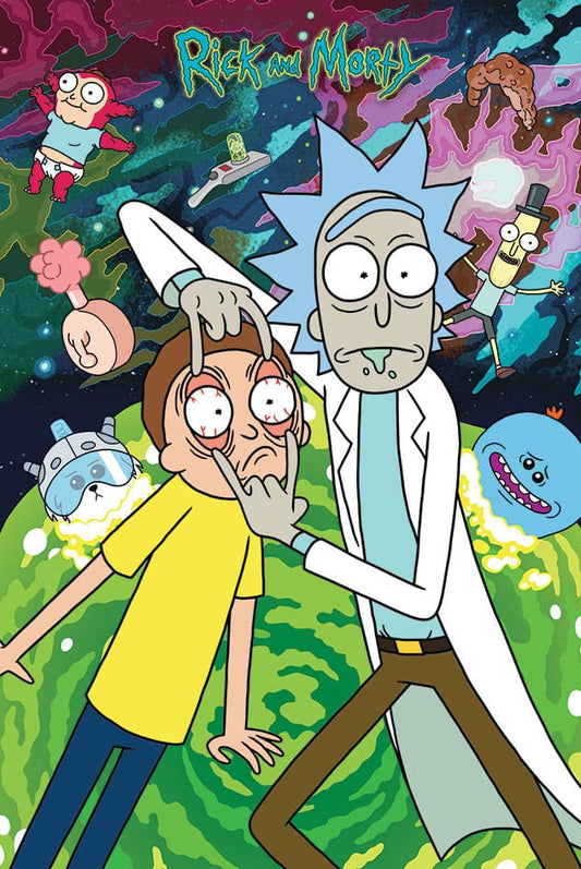 Rick and Morty Poster Pack Watch 61 x 91 cm (4) 5050574342308