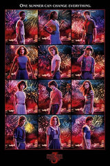 Stranger Things Poster Pack Character Montage S3 61 x 91 cm (5) 5050574345361