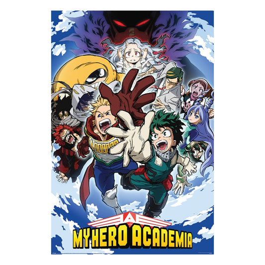 My Hero Academia 4 Poster Pack Reach Up 61 x 91 cm (4) 5050574349277