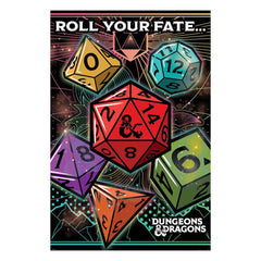 Dungeons & Dragons Poster Pack Roll Your Fate 61 x 91 cm (4) 5050574352857