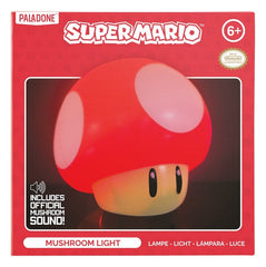 Super Mario Mini Light with Sound Mushroom 12 cm 5055964714215