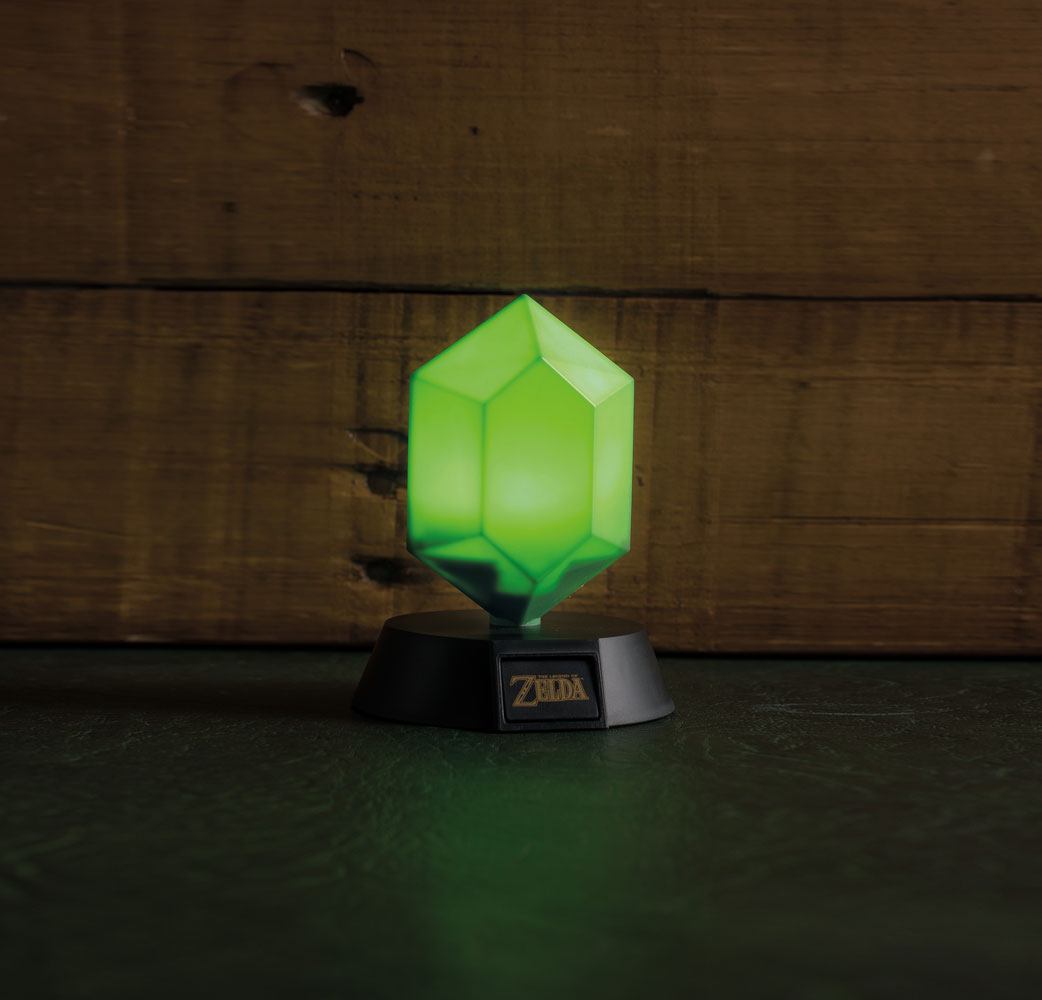Legend of Zelda 3D Light Green Rupee 10 cm 5055964717797