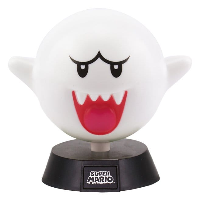 Super Mario Icon Light Boo 11 cm 5055964717841