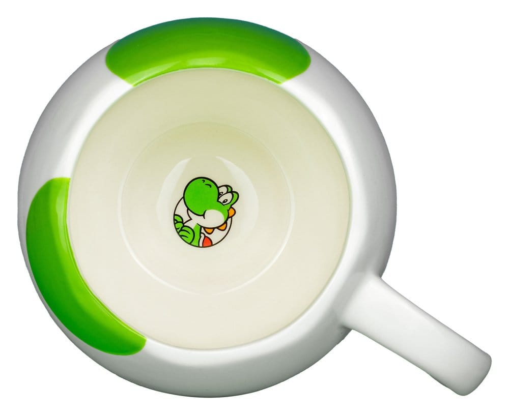 Super Mario Mug Yoshi Egg Shaped V2 5055964723873
