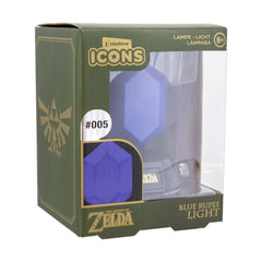 The Legend of Zelda 3D Icon Light Blue Rupee 10 cm 5055964725815