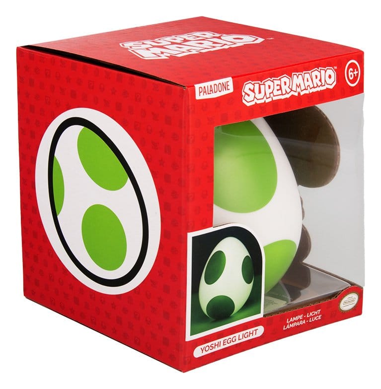 Super Mario Light Mini Yoshi Egg 14 cm 5055964734589