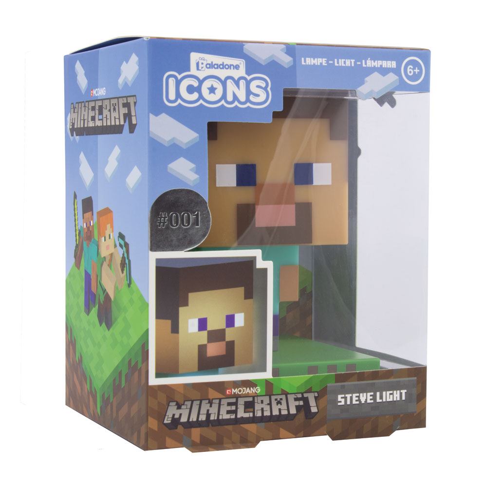 Minecraft 3D Icon Light Steve - Amuzzi