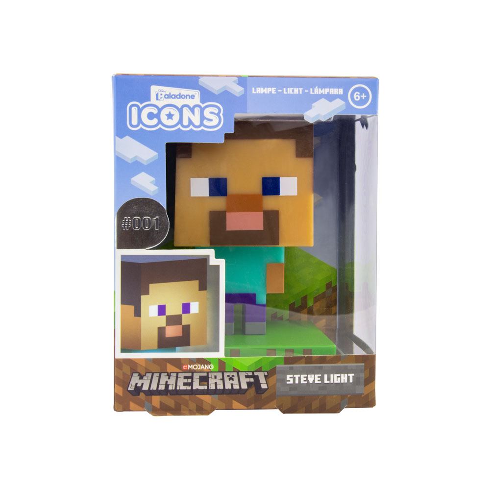 Minecraft 3D Icon Light Steve - Amuzzi