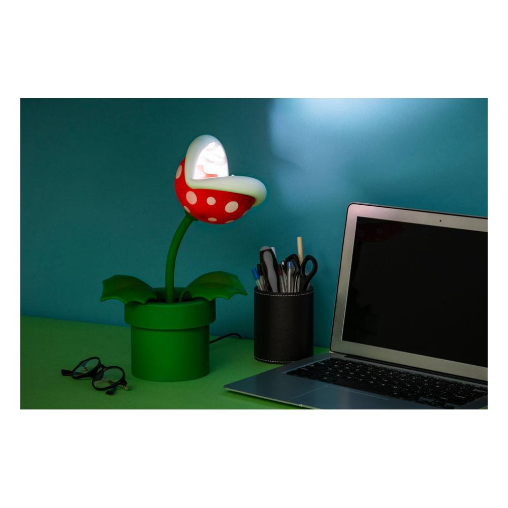 Super Mario Posable Lamp Mario Mini Piranha P 5055964758530
