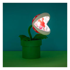 Super Mario Posable Lamp Mario Mini Piranha Plant 5055964758530