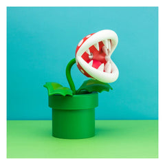 Super Mario Posable Lamp Mario Mini Piranha Plant 5055964758530