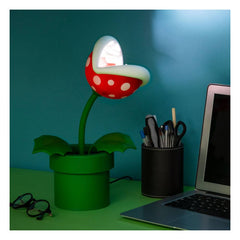 Super Mario Posable Lamp Mario Mini Piranha P 5055964758530