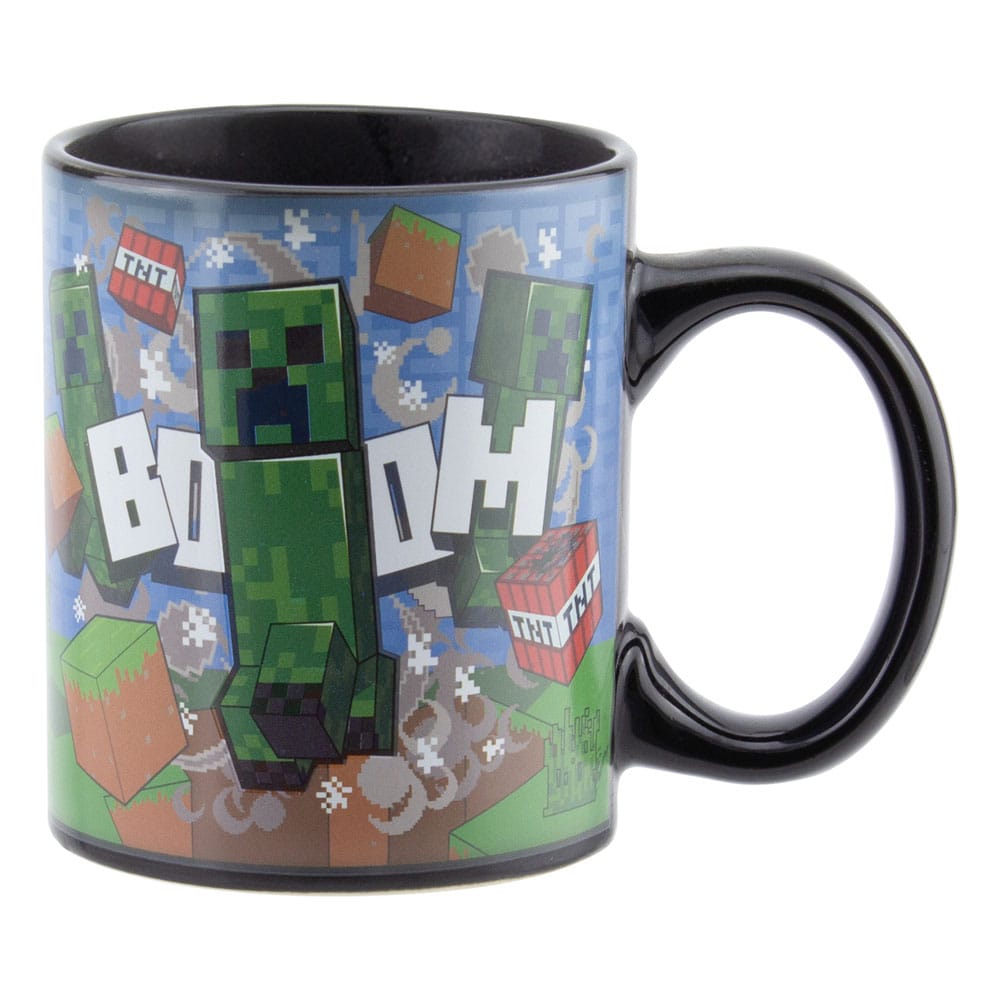 Minecraft Heat Change Mug Creeper 5055964767105