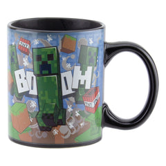 Minecraft Heat Change Mug Creeper 5055964767105
