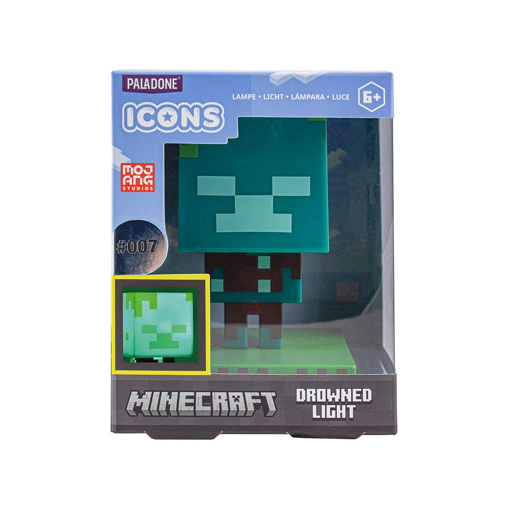 Minecraft Icon Light Drowned Zombie 5055964767341