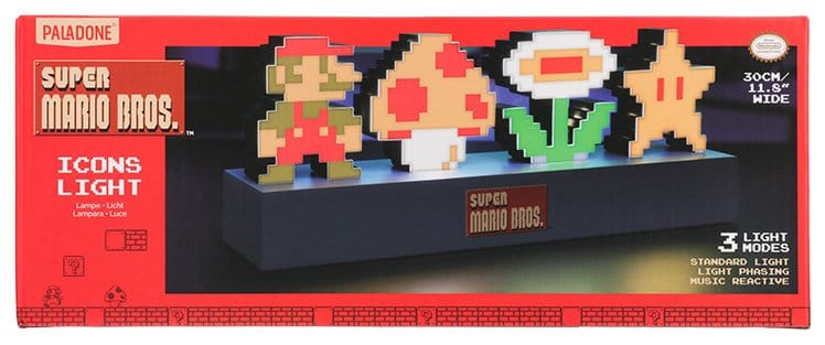 Super Mario: Super Mario Bros Icons Light 5055964783631