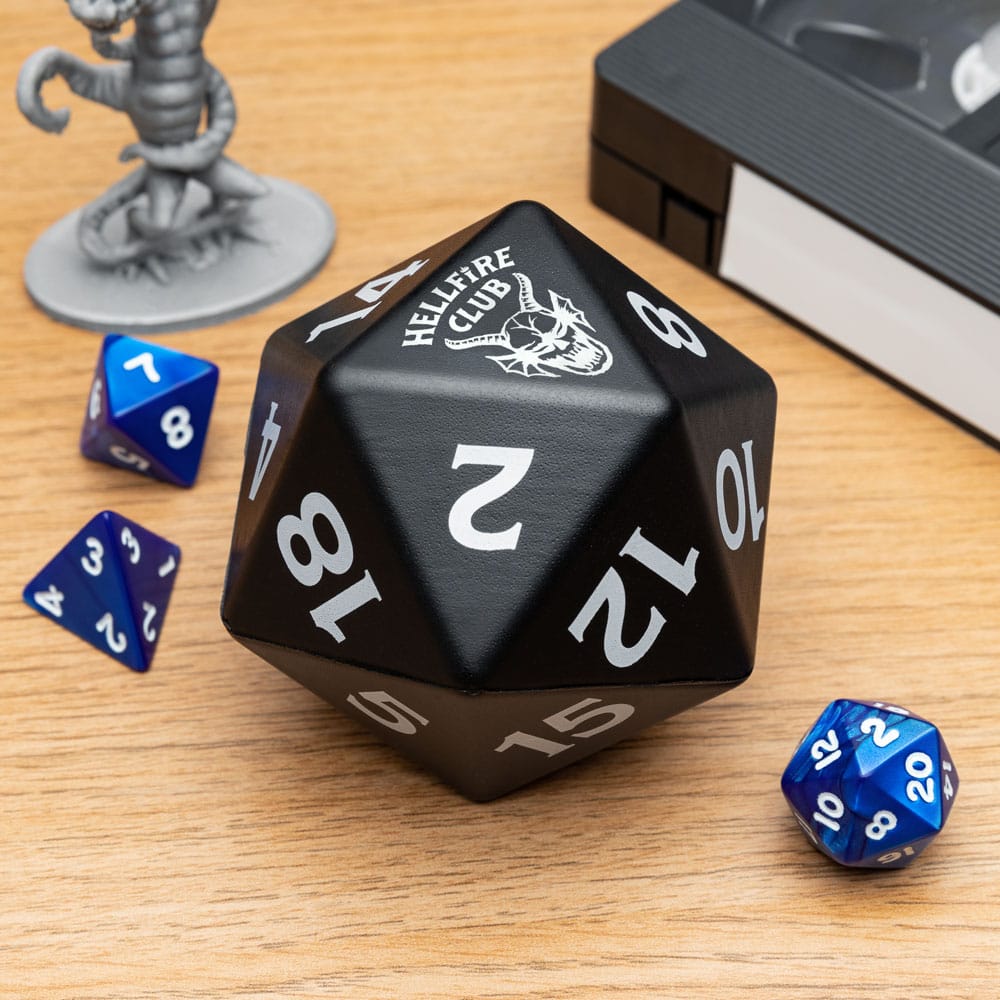 Stranger Things 5 Stress Hellfire Club Dice 5055964791230