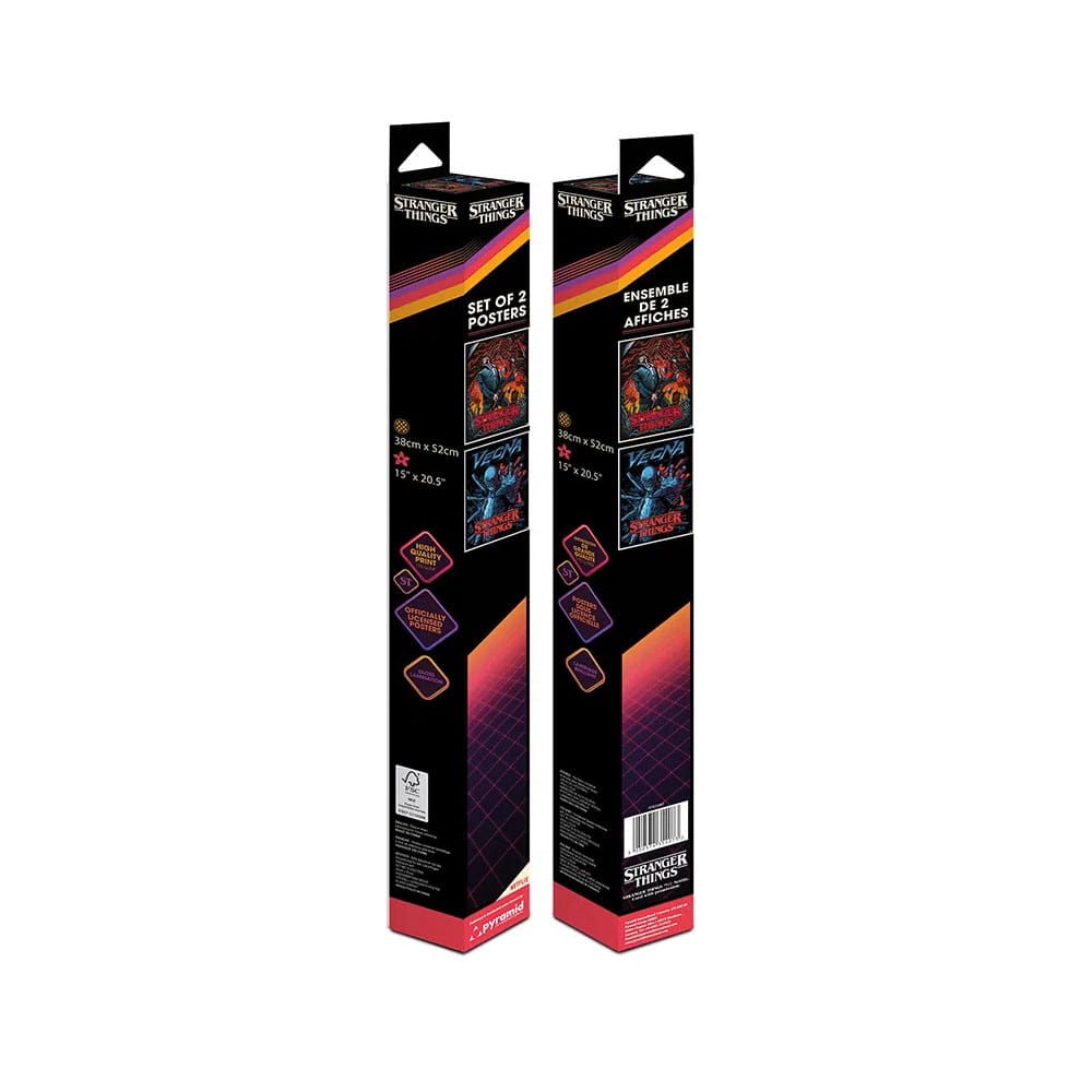 Stranger Things Poster 2-Pack 38 x 52 cm 5050574354073