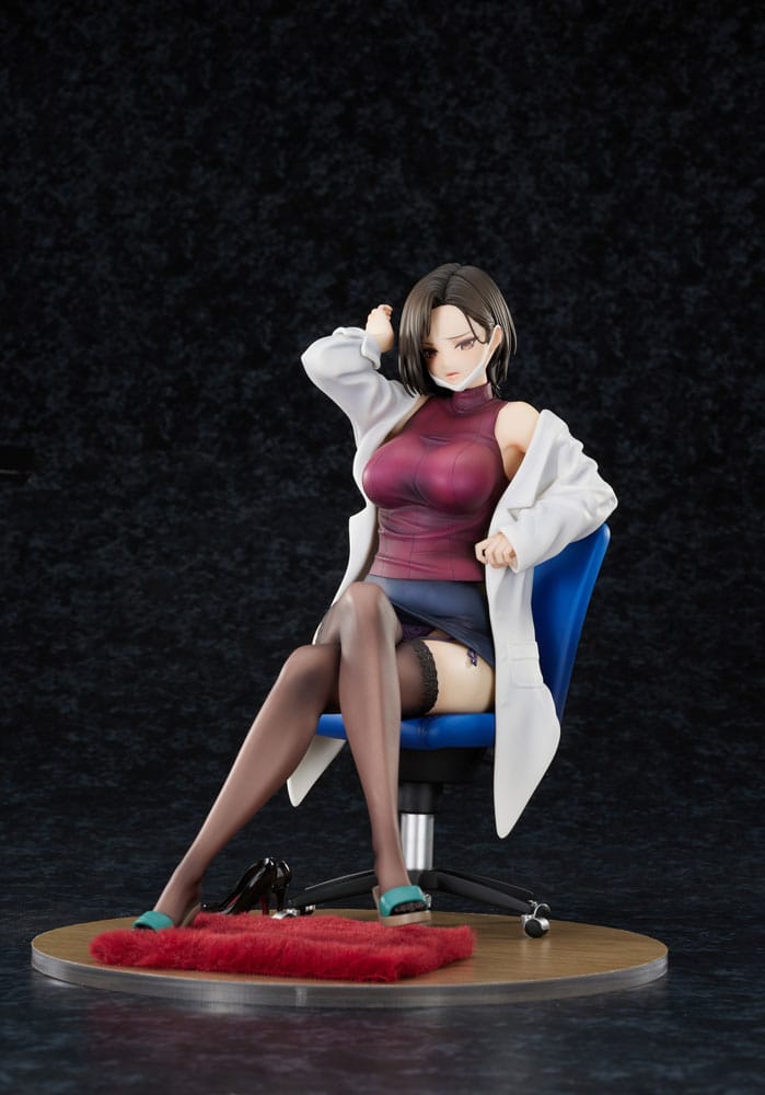 Original Character Statue 1/6 The Sulky School Nurse Illustrated by Keso Shirou 22 cm            4902273509715