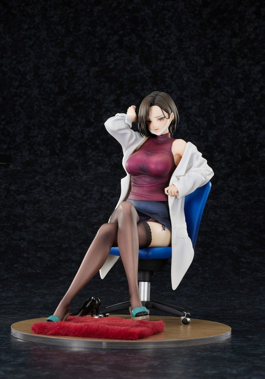 Original Character Statue 1/6 The Sulky School Nurse Illustrated by Keso Shirou 22 cm            4902273509715