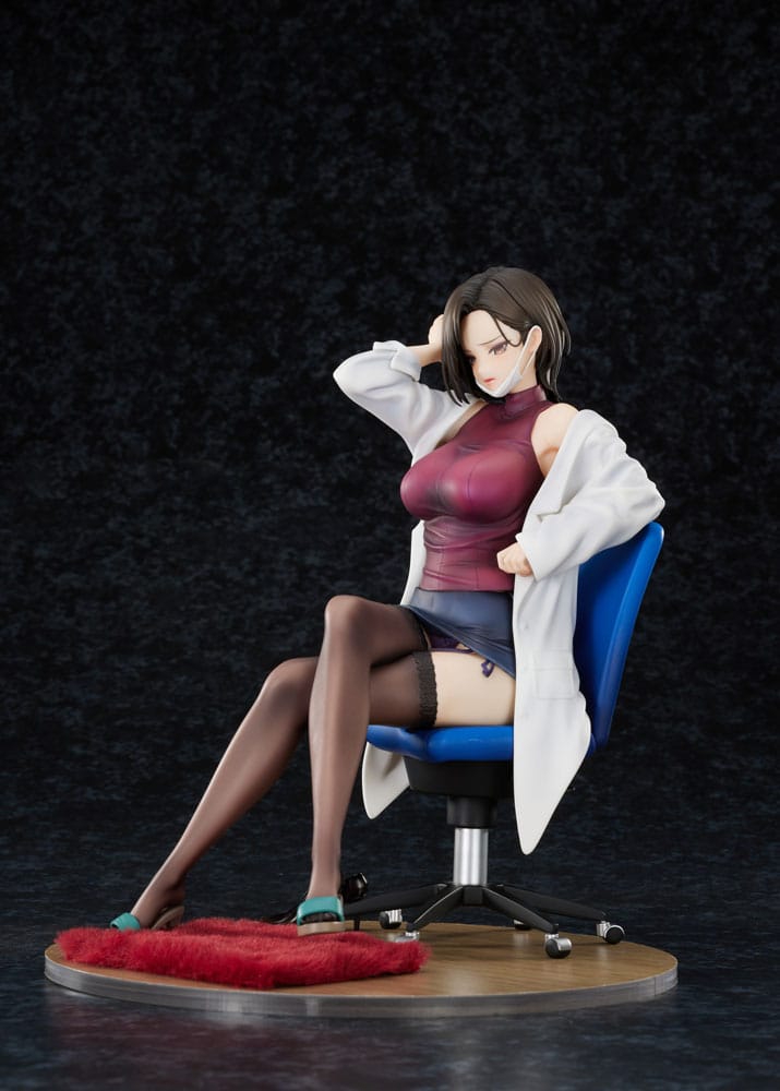 Original Character Statue 1/6 The Sulky School Nurse Illustrated by Keso Shirou 22 cm            4902273509715